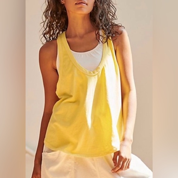 Free People Keep Rolling Oversized Tank Top, Size XS NWT - Picture 1 of 2